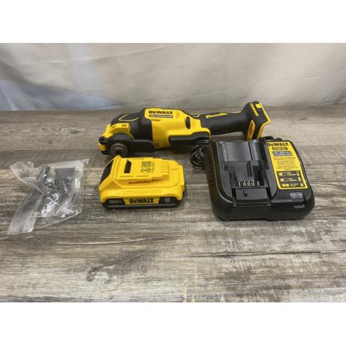 AS-IS DEWALT ATOMIC 20V MAX Cordless Brushless Oscillating Multi Tool Kit