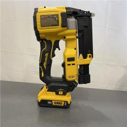 AS-IS - DeWalt ATOMIC 20V MAX Lithium Ion Cordless 23 Gauge Pin Nailer Kit