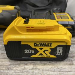 AS-IS DEWALT 20V MAX Lithium-Ion Cordless 1/2 in. Impact Wrench Kit