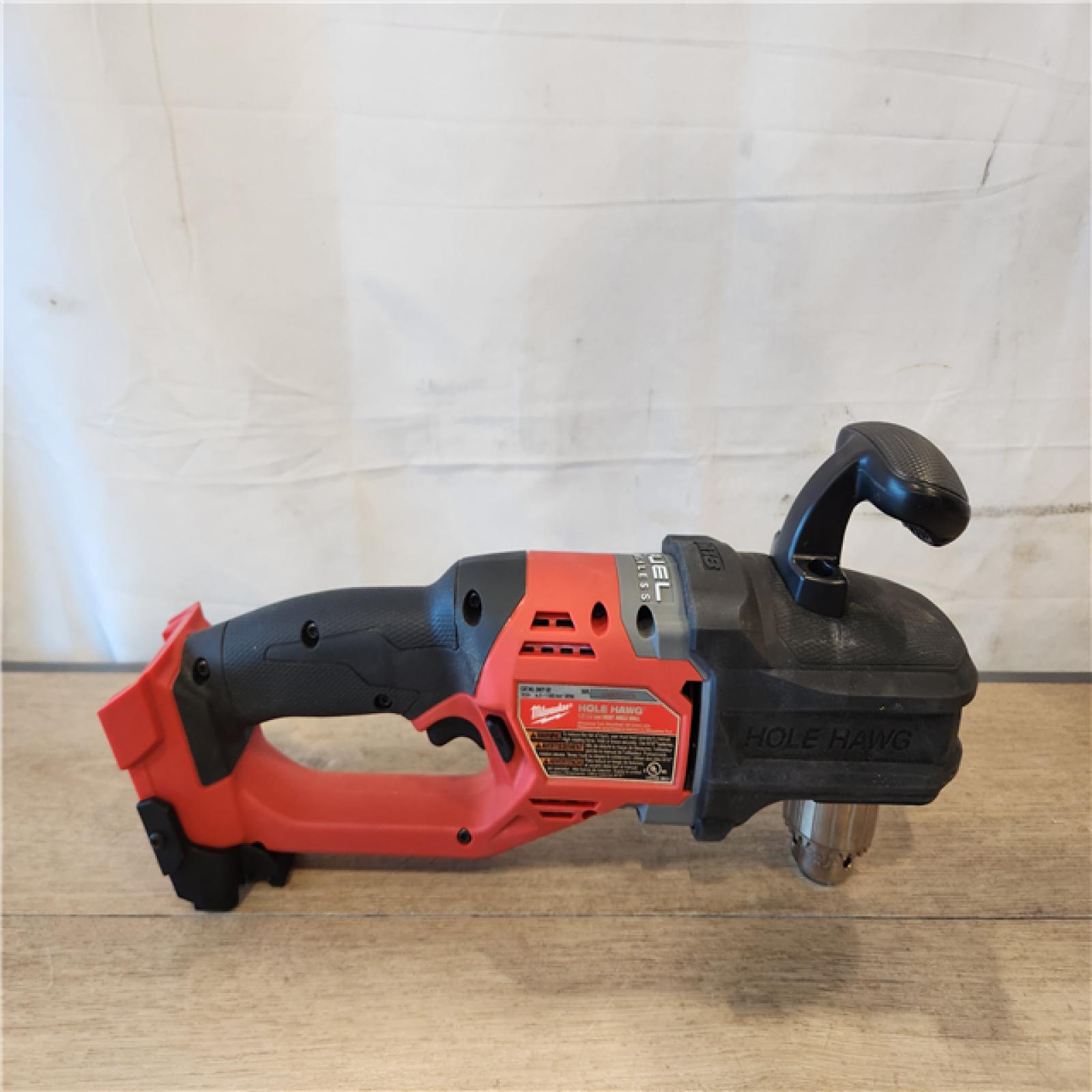 AS-IS- Milwaukee M18 FUEL GEN II Brushless Cordless 1/2 in. Hole Hawg Right Angle Drill (Tool-Only)