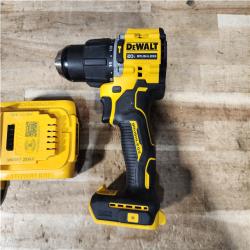 HOUSTON LOCATION - AS - IS DEWALT ATOMIC 20V Lithium-Ion Cordless 1/2 in. Hammer Drill Kit