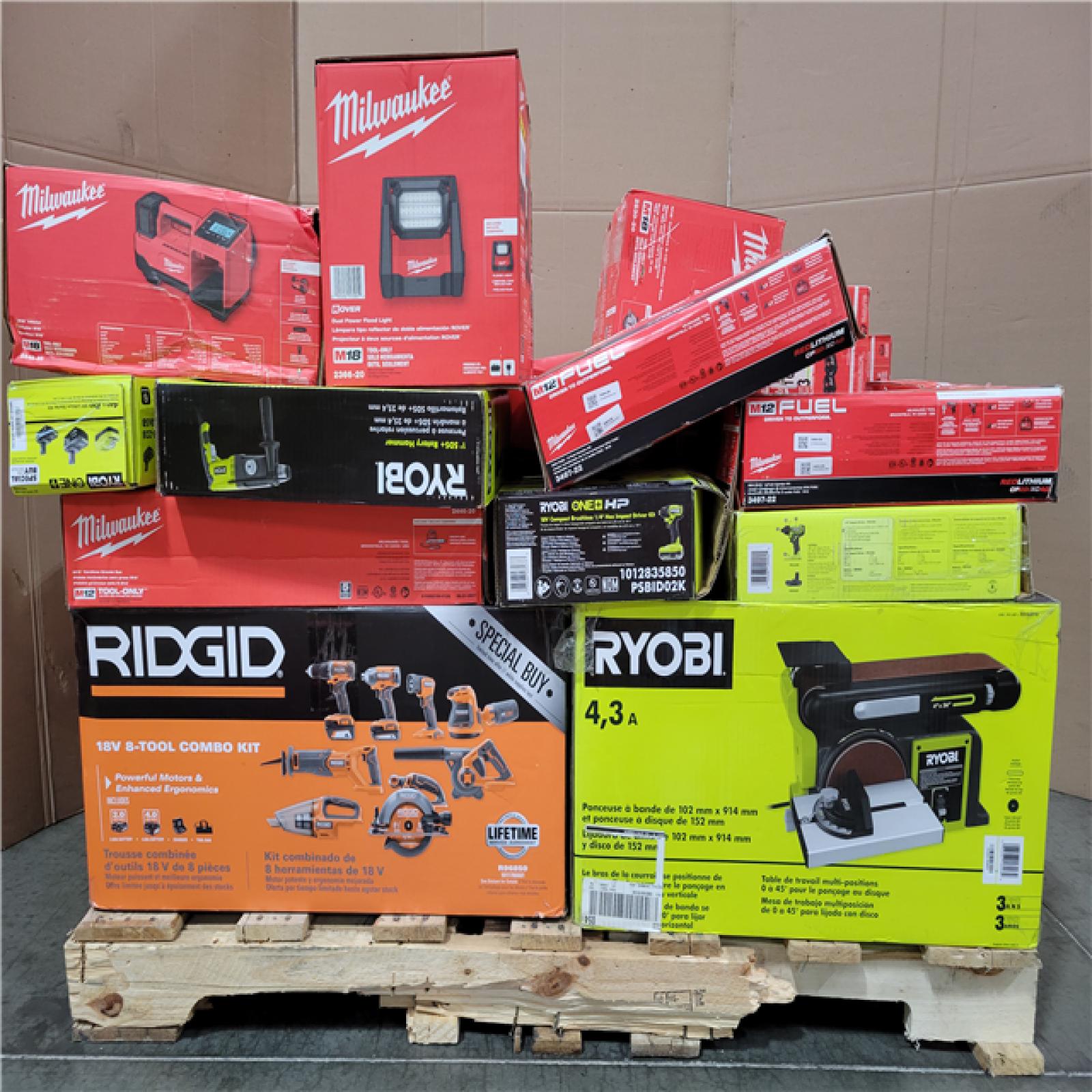 CALIFORNIA AS-IS TOOL PALLET