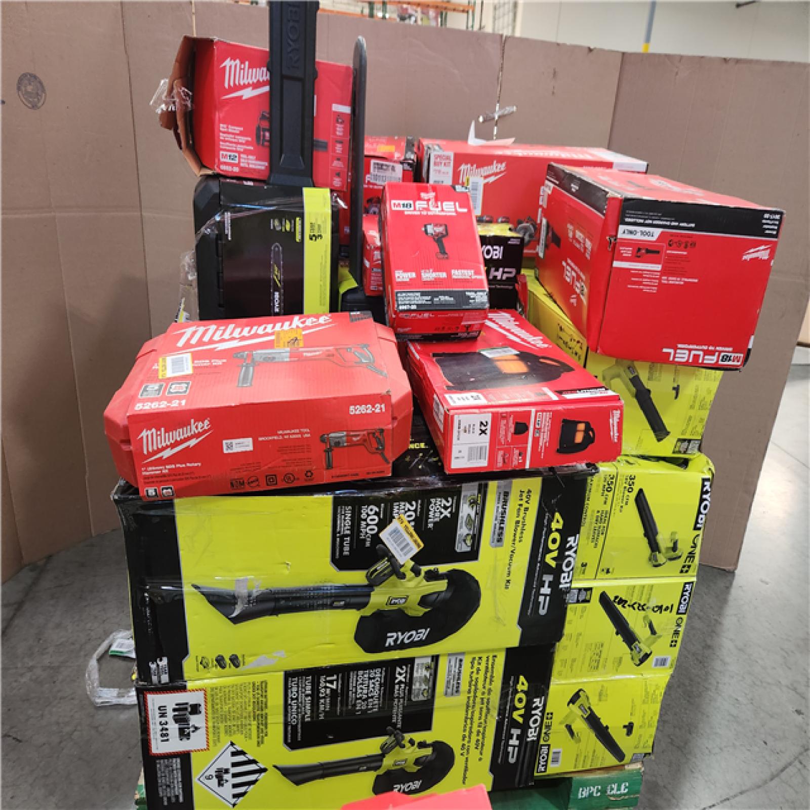 CALIFORNIA AS-IS TOOL PALLET