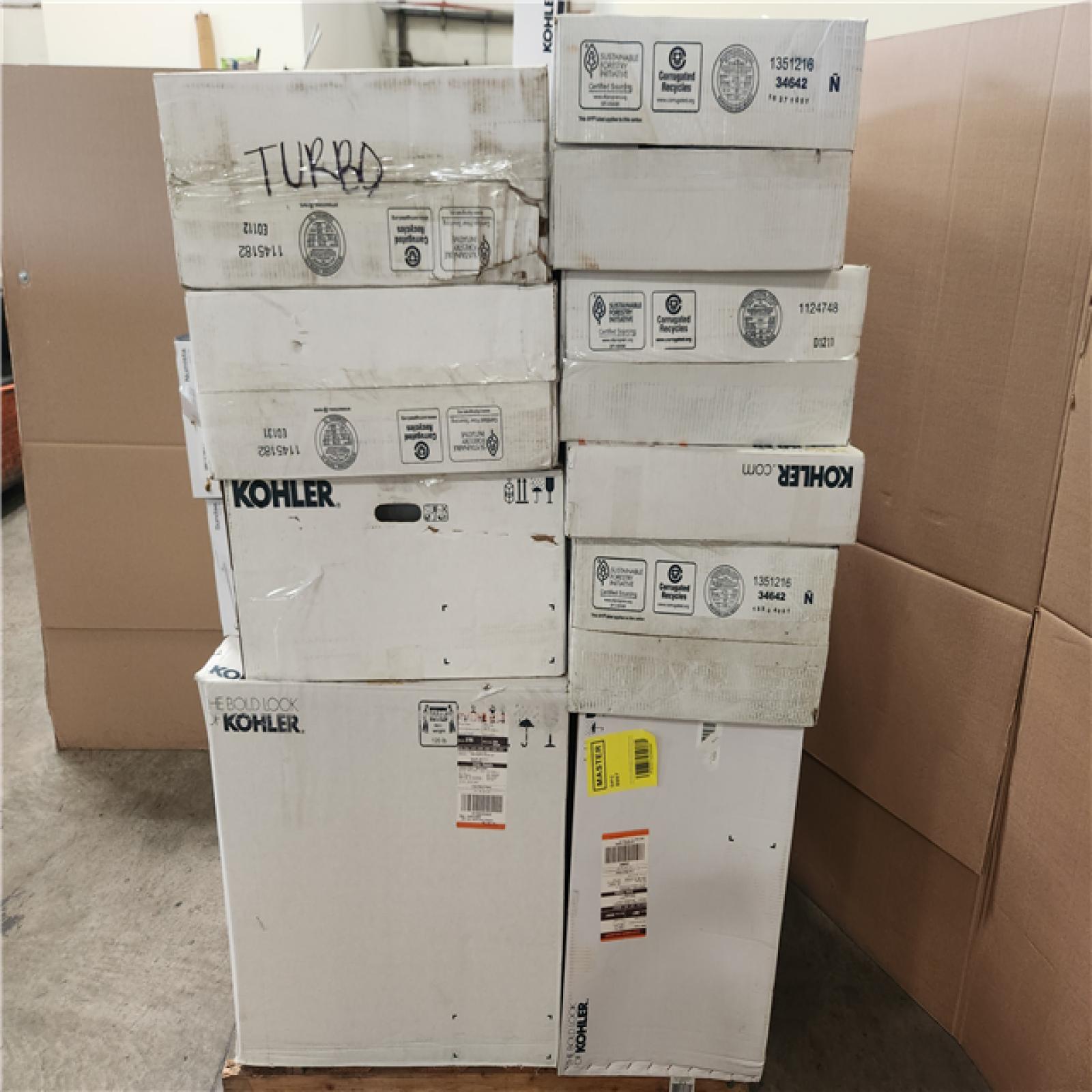 Phoenix AS-IS Kohler Accessories and toilet Pallet