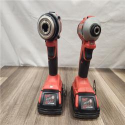 AS-IS- Milwaukee M18 Compact Brushless 2-Tool Combo Kit