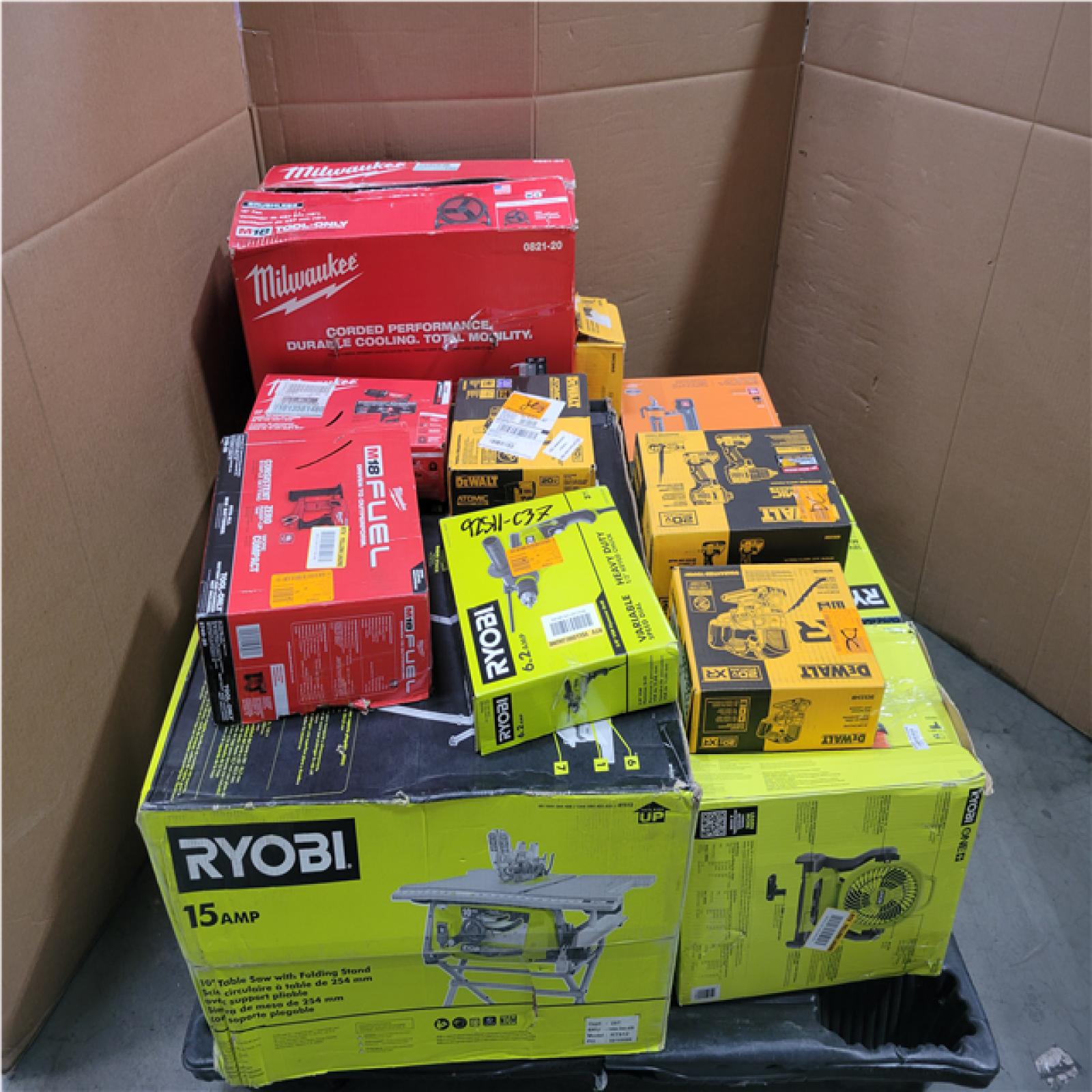 CALIFORNIA AS-IS TOOL PALLET