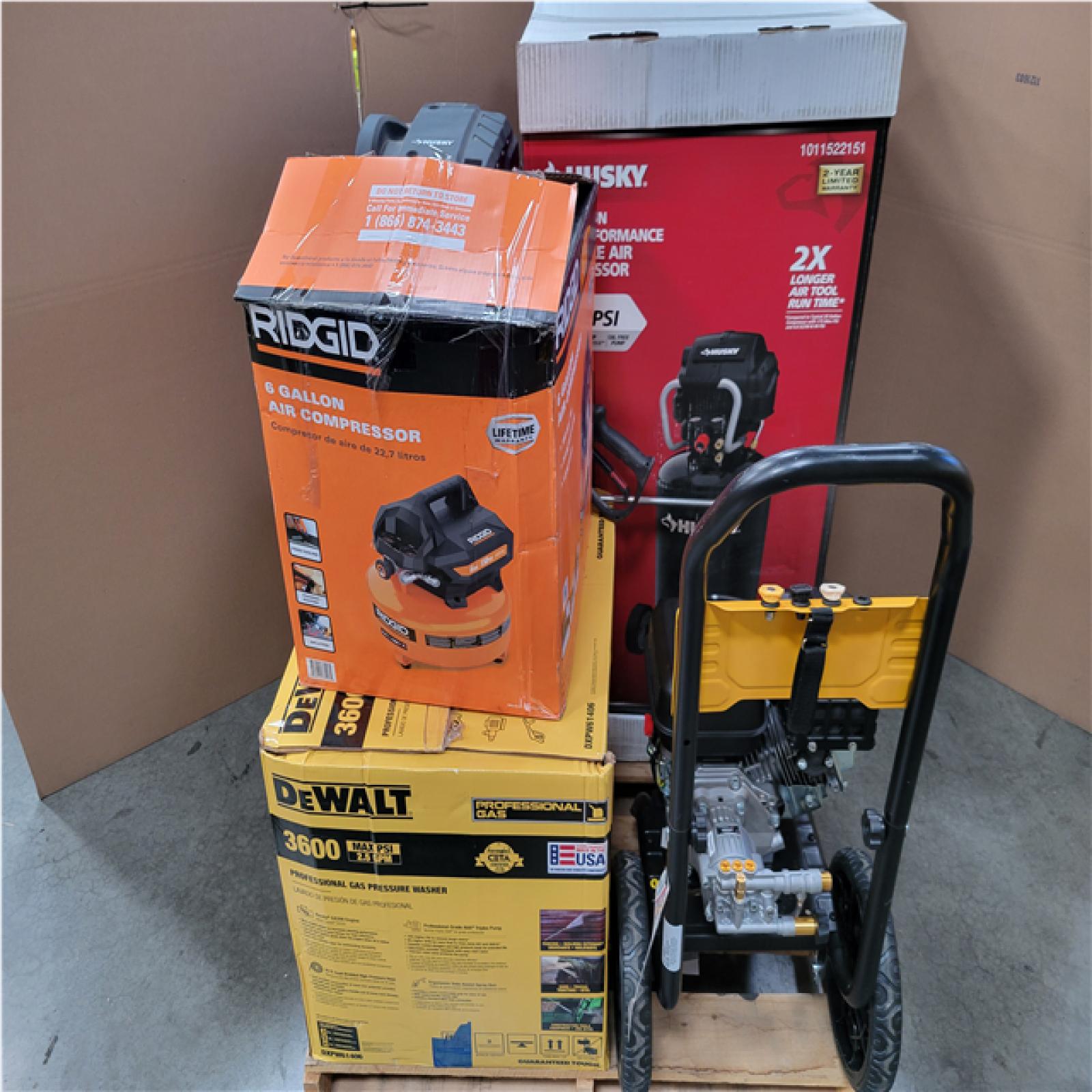 CALIFORNIA AS-IS OUTDOOR POWER EQUIPMENT