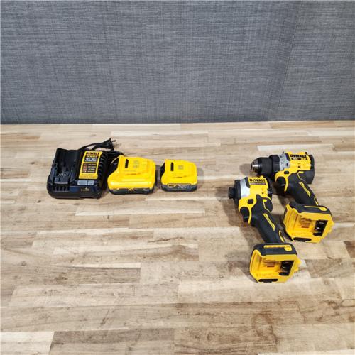 HOUSTON LOCATION - AS-IS DEWALT 2 TOOL COMBO KIT W/ (2) BATTERY & CHARGER