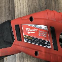 AS-IS Milwaukee M12 12V Lithium-Ion Cordless Copper Tubing Cutter (Tool-Only)