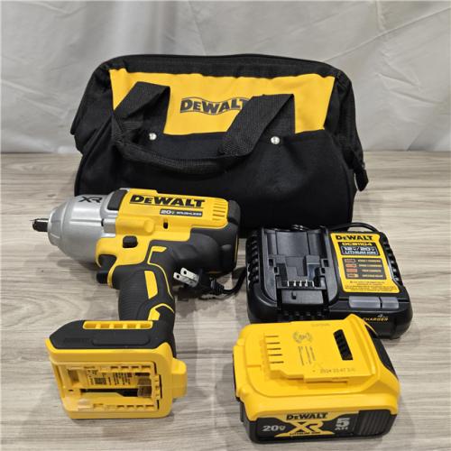 AS-IS Dewalt 20V MAX Cordless 1/2 in. Impact Wrench Kit