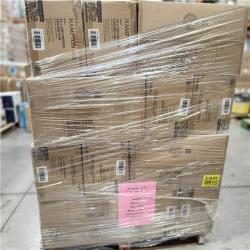 DALLAS LOCATION - Hampton Bay Riley 44 in. LED Brushed Nickel Indoor Ceiling Fan PALLET-(36 UNITS)