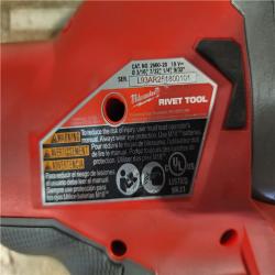 HOUSTON LOCATION - AS - IS Milwaukee M18 FUEL ONE-KEY 18-Volt Lithium-Ion Cordless Rivet Tool (Tool-Only)