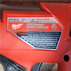 HOUSTON LOCATION - AS-IS (APPEARS LIKE NEW) Milwaukee FUEL 12-Volt Lithium-Ion Brushless Cordless 18-Gauge 1-1/2 in. Compact Brad Nailer (Tool Only)