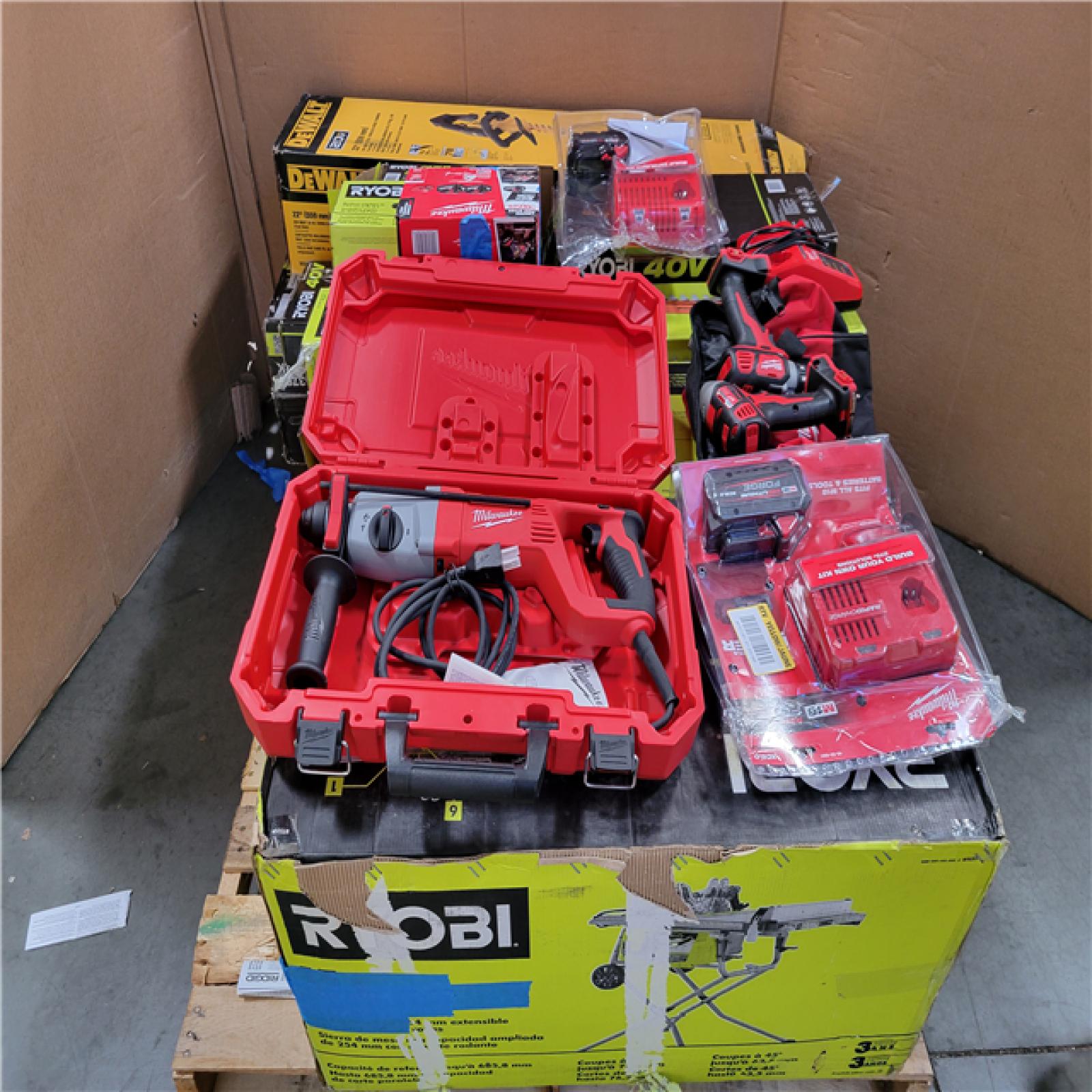 CALIFORNIA AS-IS TOOL PALLET