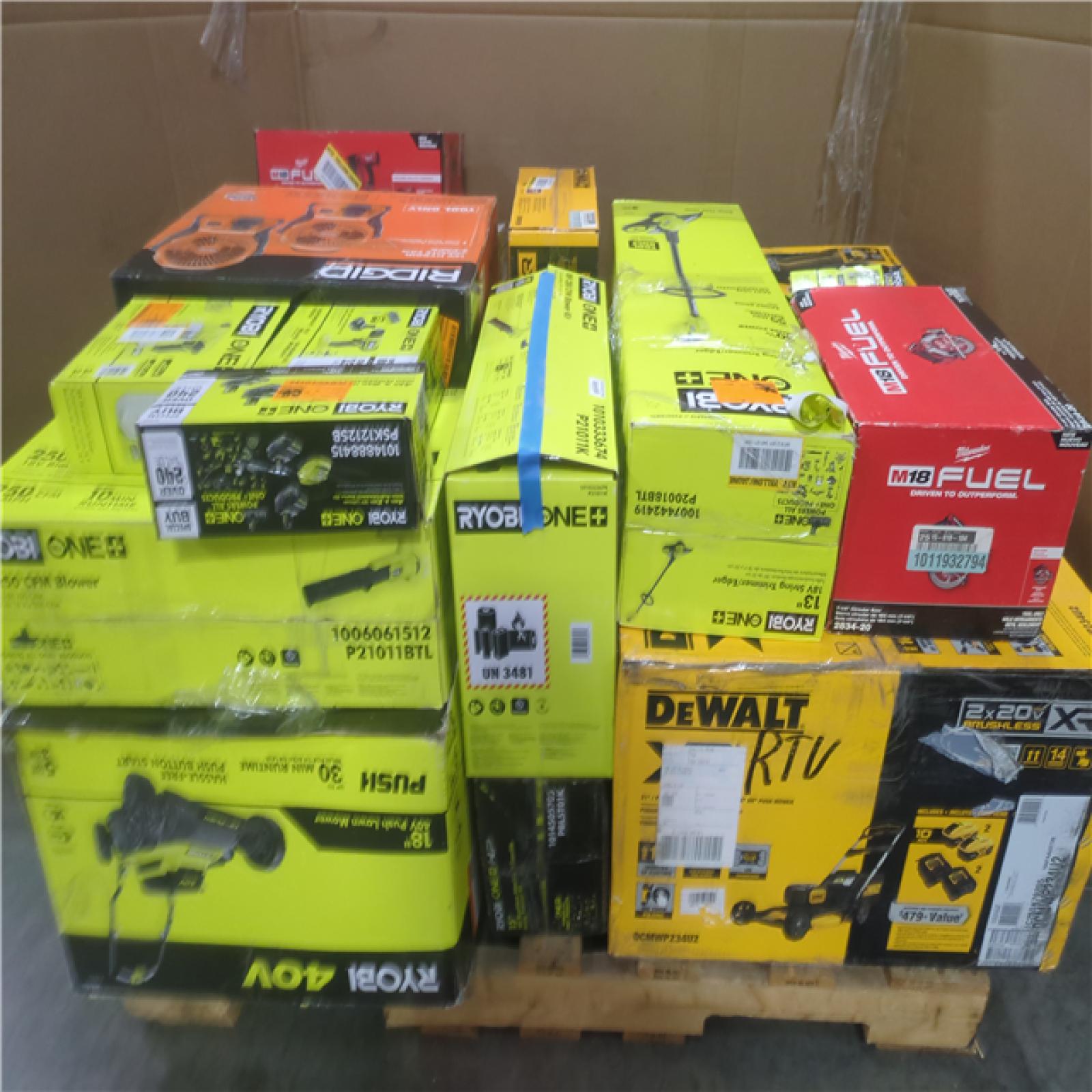 CALIFORNIA AS-IS TOOL PALLET