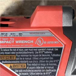 Houston Location AS-IS Milwaukee FUEL Impact wrench