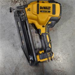 HOUSTON LOCATION - AS-IS DeWalt DCN660D1 20V 16 Gauge Cordless Angled Finish Nailer Kit W/ 2Ah Battery