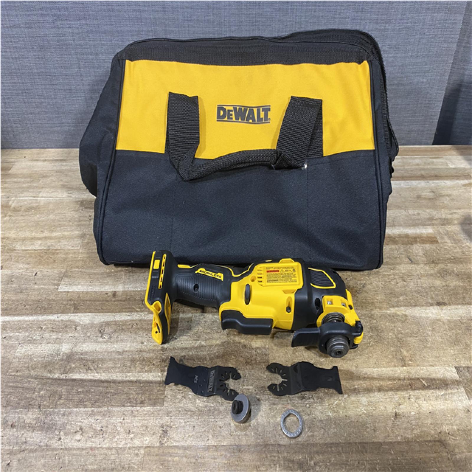 Houston Location AS-IS DEWALT ATOMIC 20V MAX Cordless Brushless Oscillating Multi Tool (Tool Only)