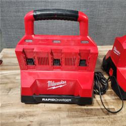HOUSTON LOCATION - AS - IS MILWAUKEE BATTERY CHARGER PACK QTY - 2