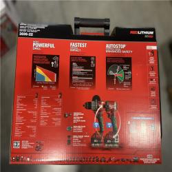 NEW! - Milwaukee M18 FUEL ONE-KEY 18V Lithium-Ion Brushless Cordless Hammer Drill/Impact Driver Combo Kit