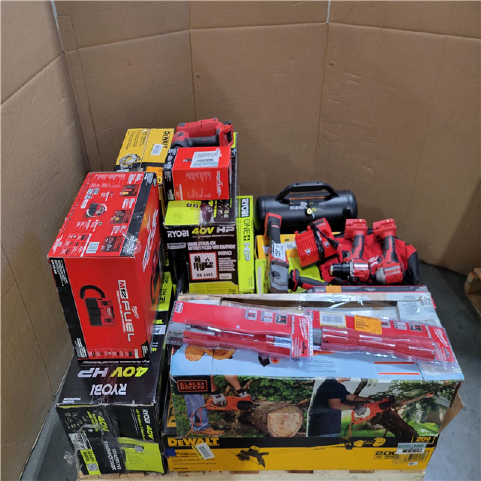 CALIFORNIA AS-IS TOOL PALLET
