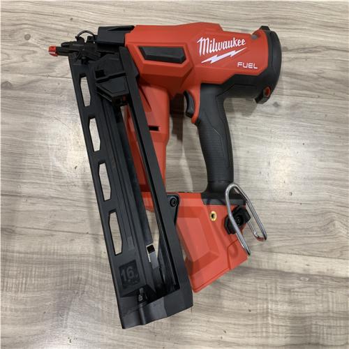 AS-IS Milwaukee FUEL 18-Volt Lithium-Ion Brushless Cordless Gen II 16-Gauge Angled Finish Nailer (Tool-Only)