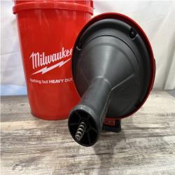 AS-IS Milwaukee 12-V Lithium-Ion Cordless Drain Snake Auger kit