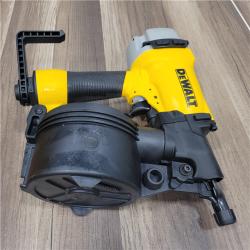 AS-IS DEWALT DW66C-1 2-1/2 Inch 15 Degree Coil Siding and Fencing Nailer