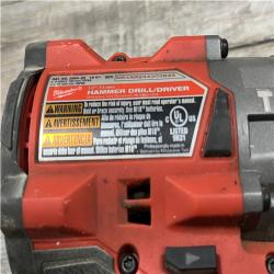 AS-IS Milwaukee FUEL 18V Lithium-Ion Brushless Cordless Hammer Drill and Impact Driver Combo Kit