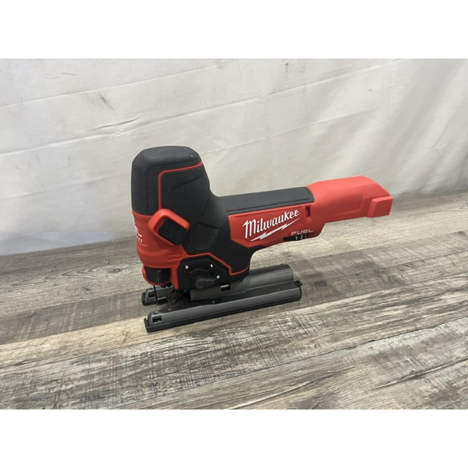 AS-IS Milwaukee FUEL 18V Lithium-Ion Brushless Cordless Barrel Grip Jig Saw (Tool Only)