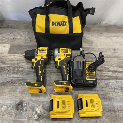 AS-IS DEWALT ATOMIC 20-Volt MAX Lithium-Ion Cordless Combo Kit