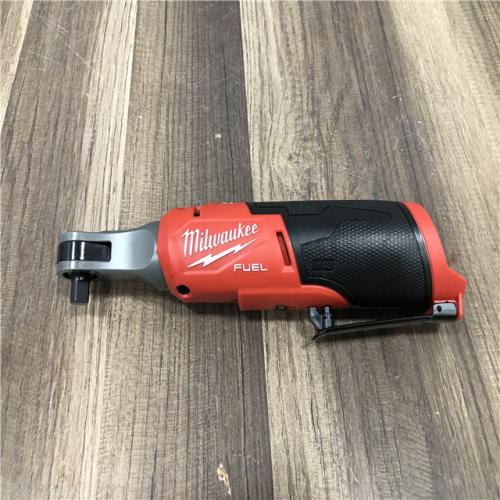 AS-IS Milwaukee FUEL 12-Volt Lithium-Ion Brushless Cordless High Speed 3/8 in. Ratchet (Tool-Only)