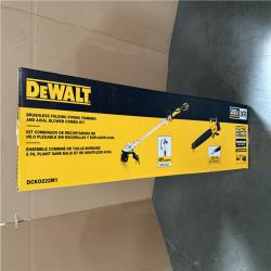 California NEW DeWalt Brushless Folding String Trimmer and Axial Blower Combo Kit, includes (1) Battery & Charger