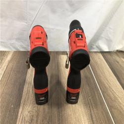 AS-IS Milwaukee 12-Volt Lithium-Ion Brushless Cordless Subcompact Drill and Impact Driver Combo Kit