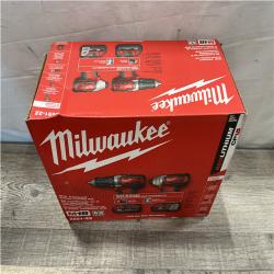 NEW - Milwaukee 18V Lithium-Ion Cordless Drill Driver/Impact Driver Combo Kit