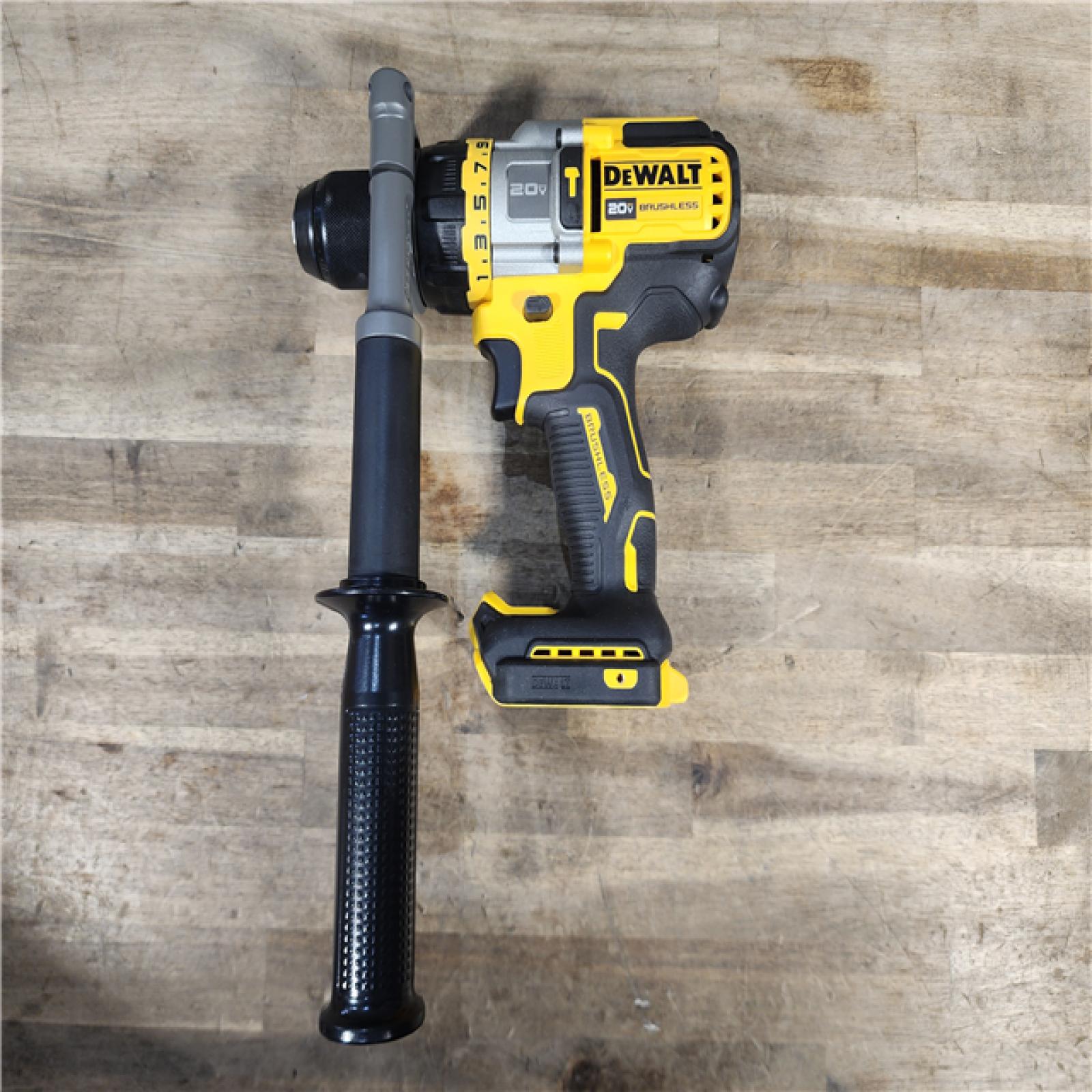 HOUSTON LOCATION - AS-IS Dewalt DCD999B 20V MAX Flexvolt 1/2  Cordless Hammer Drill (TOOL ONLY)