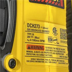 AS-IS DEWALT 20V MAX XR Cordless Brushless 1 in. SDS Plus L-Shape Rotary Hammer (Tool Only)