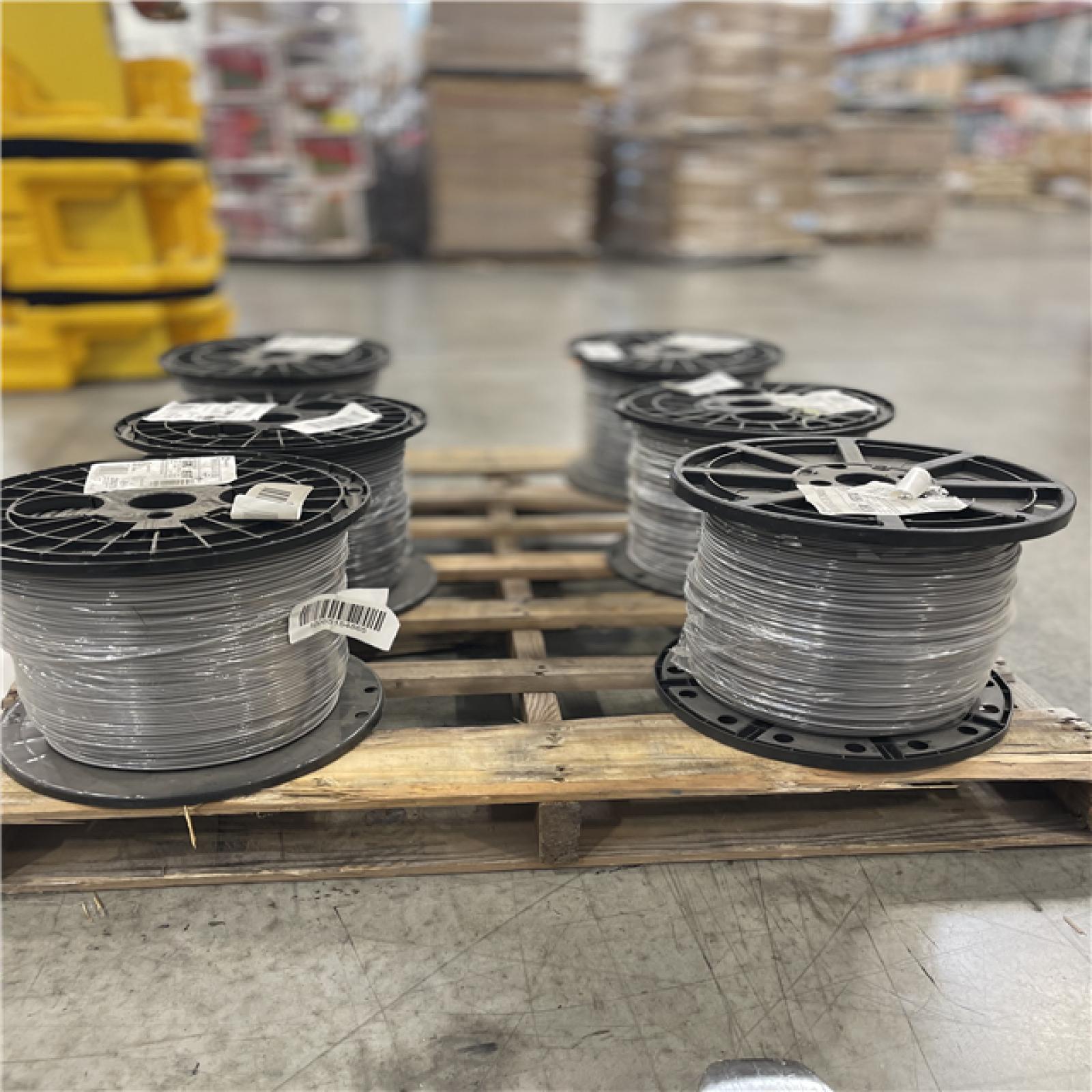DALLAS LOCATION - Southwire 2,500 ft. 10 Gray Solid CU THHN Wire PALLET-(6 UNITS) (SEE NOTES)