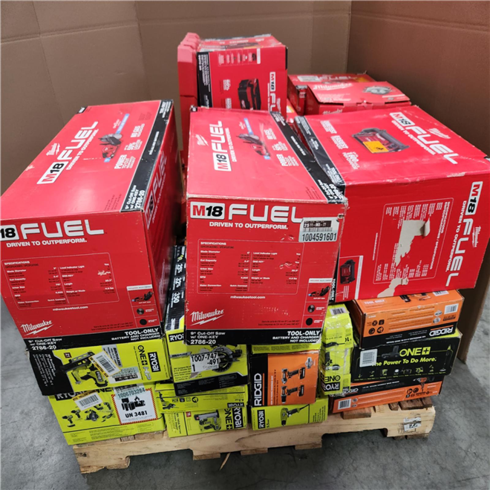 CALIFORNIA AS-IS TOOL PALLET
