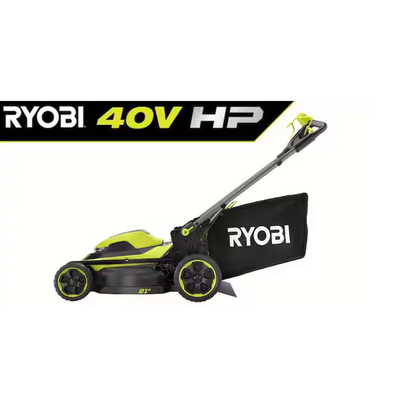 DALLAS LOCATION- AS-IS RYOBI 40V HP 21 in. CoRDLESS Lawn Mower KIT PALLET (2 UNITS)