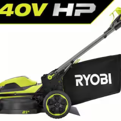 DALLAS LOCATION- AS-IS RYOBI 40V HP 21 in. CoRDLESS Lawn Mower KIT PALLET (2 UNITS)