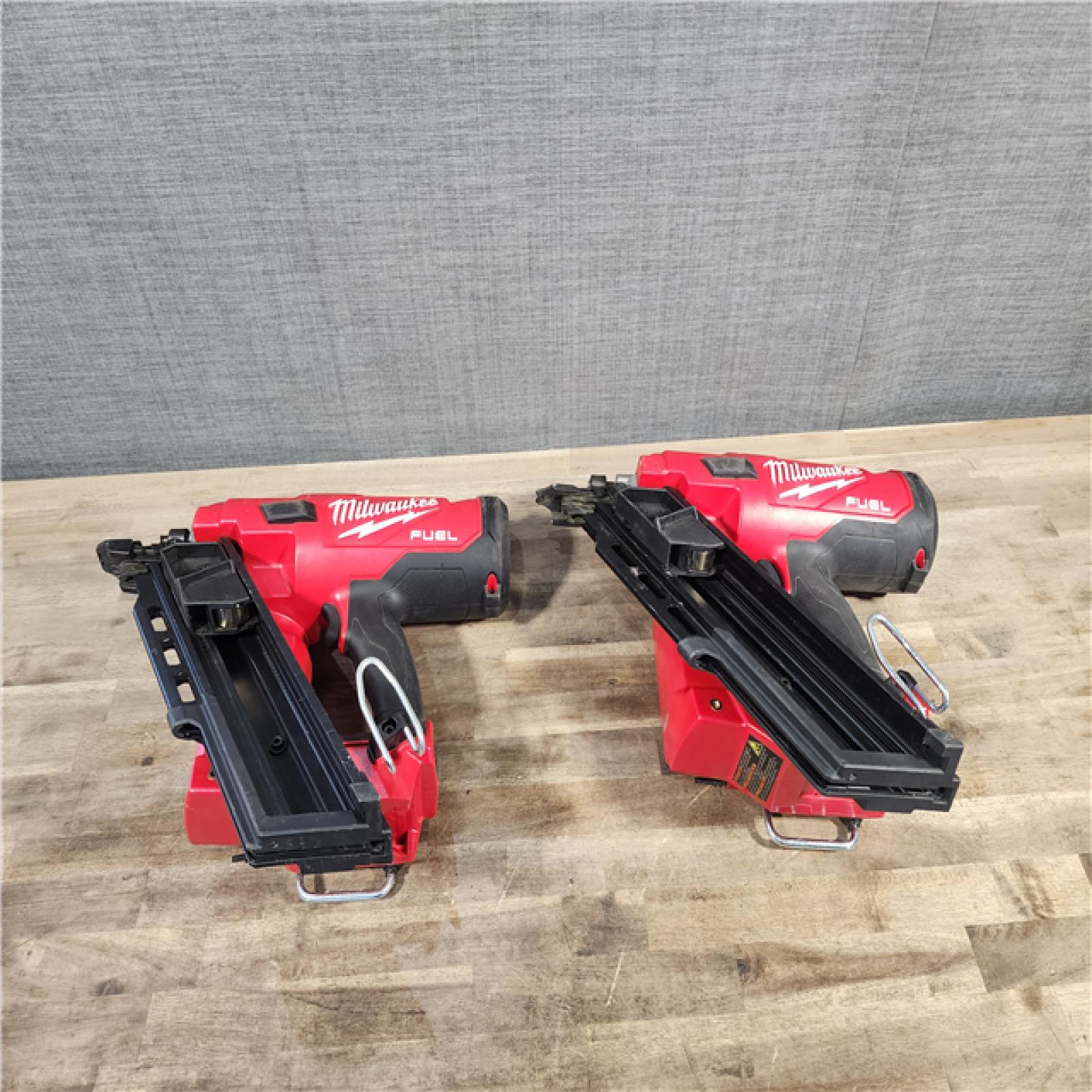 HOUSTON LOCATION - AS-IS (2) M18 FUEL 3-1/2 in. 18-Volt 30-Degree Lithium-Ion Brushless Cordless Framing Nailer (Tool-Only)