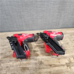 HOUSTON LOCATION - AS-IS (2) M18 FUEL 3-1/2 in. 18-Volt 30-Degree Lithium-Ion Brushless Cordless Framing Nailer (Tool-Only)