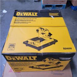 CALIFORNIA APPEARS NEW DEWALT 10 HEAVY DUTY WET TILE SAW