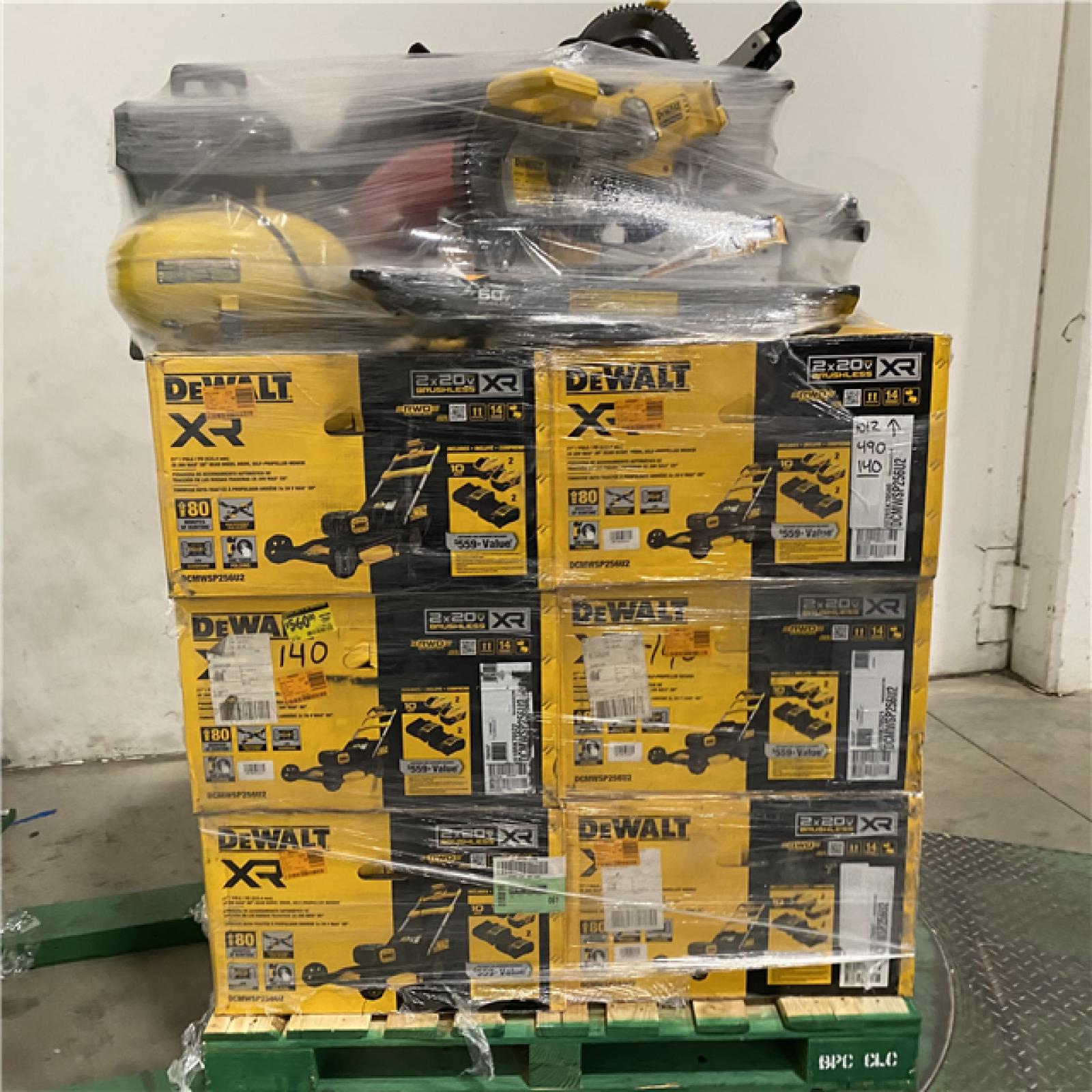 Dallas Location - As-Is DEWALT Tool Pallet
