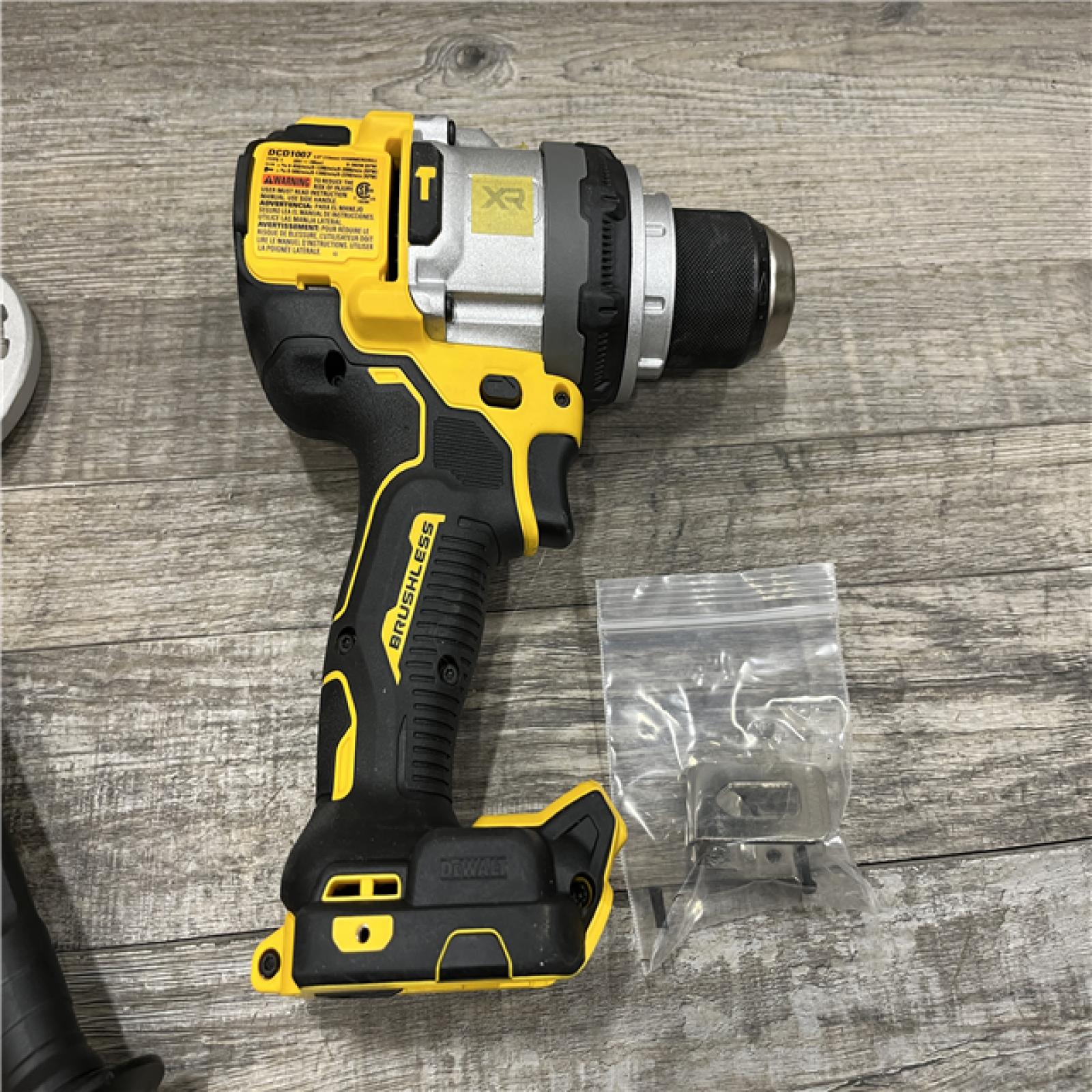 AS-IS DEWALT 20V MAX Brushless Cordless 1/2 3-Speed Hammer Drill (Tool-Only)
