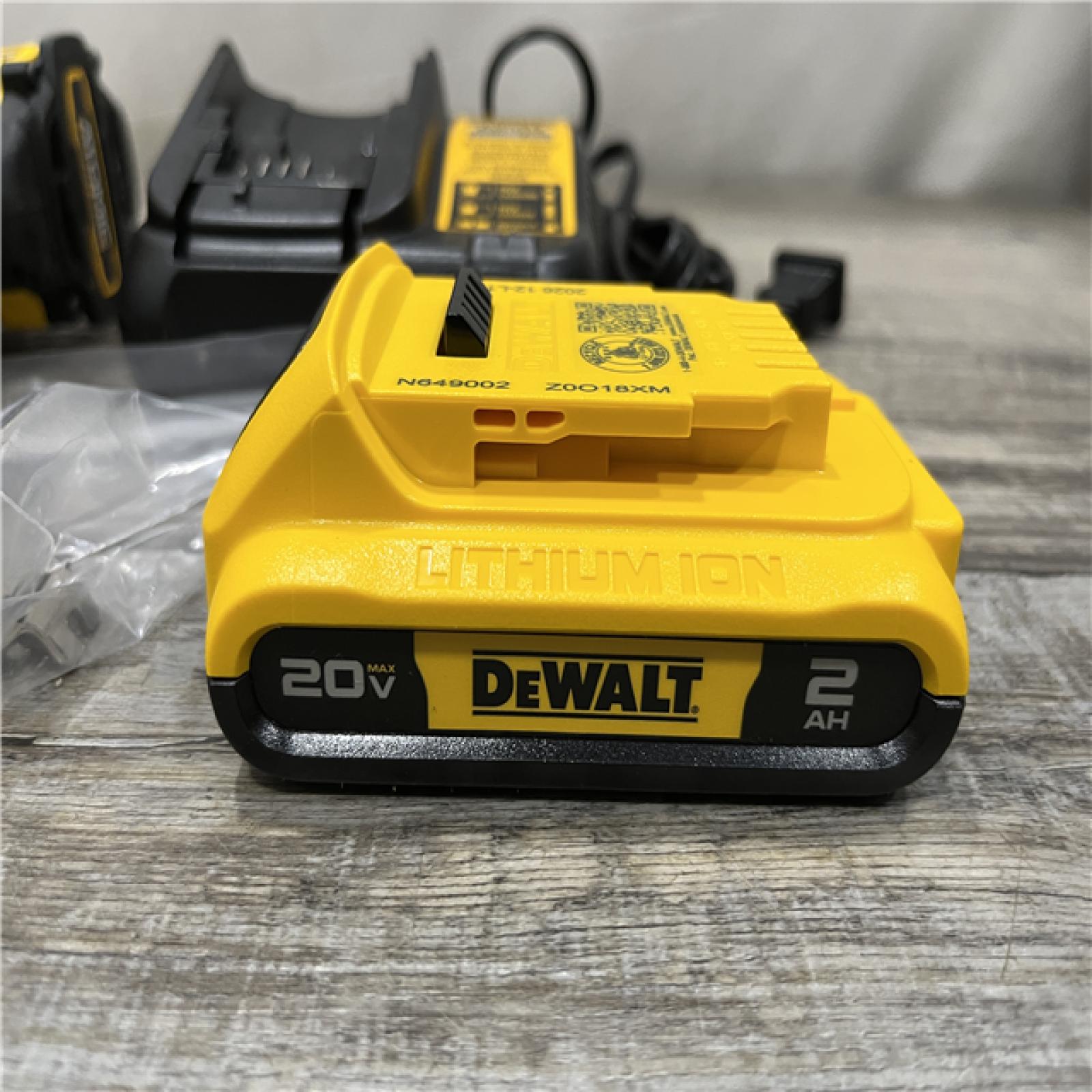 AS-IS DEWALT Atomic 20V Lithium-Ion Cordless Compact 1/2 in. Drill/Driver Kit