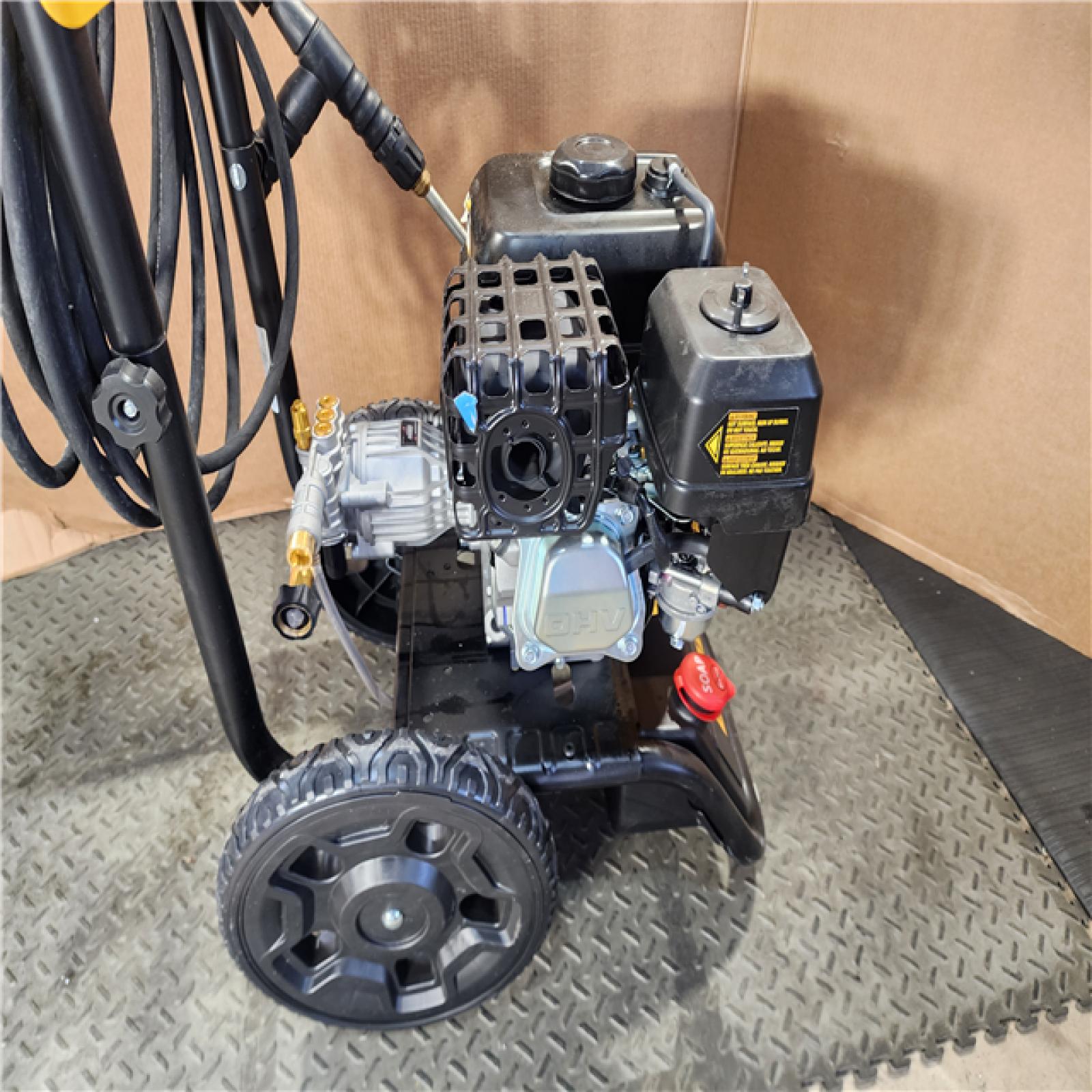 HOUSTON LOCATION - AS-IS DEWALT 3400 PSI 2.5 GPM Gas Cold Water Pressure Washer with 208cc Engine
