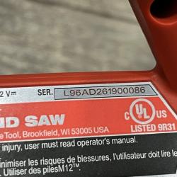 AS-IS Milwaukee FUEL 12V Lithium-Ion Cordless Compact Band Saw (Tool-Only)