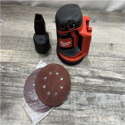 AS-IS Milwaukee 18V Lithium-Ion Cordless 5 in. Random Orbit Sander (Tool-Only)